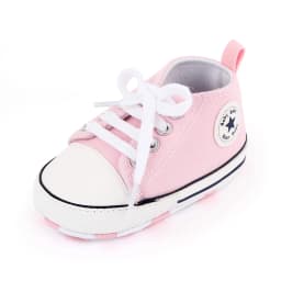 Spring New Baby Shoes Boy and Girl Classic Canvas Casual Sneakers Soft Sole Non-Slip Walking Newborn Toddler Shoes First Walkers