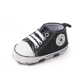 Spring New Baby Shoes Boy and Girl Classic Canvas Casual Sneakers Soft Sole Non-Slip Walking Newborn Toddler Shoes First Walkers