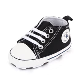 Spring New Baby Shoes Boy and Girl Classic Canvas Casual Sneakers Soft Sole Non-Slip Walking Newborn Toddler Shoes First Walkers