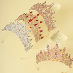 1 Piece of Multi-Color Crown Headband Suitable for Girls to Wear at Birthday Parties and Wedding Performances