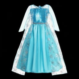Elsa Anna Snow Queen Dress for Girls Princess Costume Birthday Halloween Christmas Carnival Outfit Kids Cosplay 2-8Y Vestido
