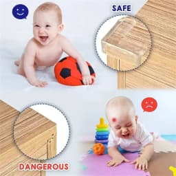 4/10/16pcs Baby Safety Corner Silicone Protector Table Soft Transparent Children Anti Collision Corner Edge Protection Guards