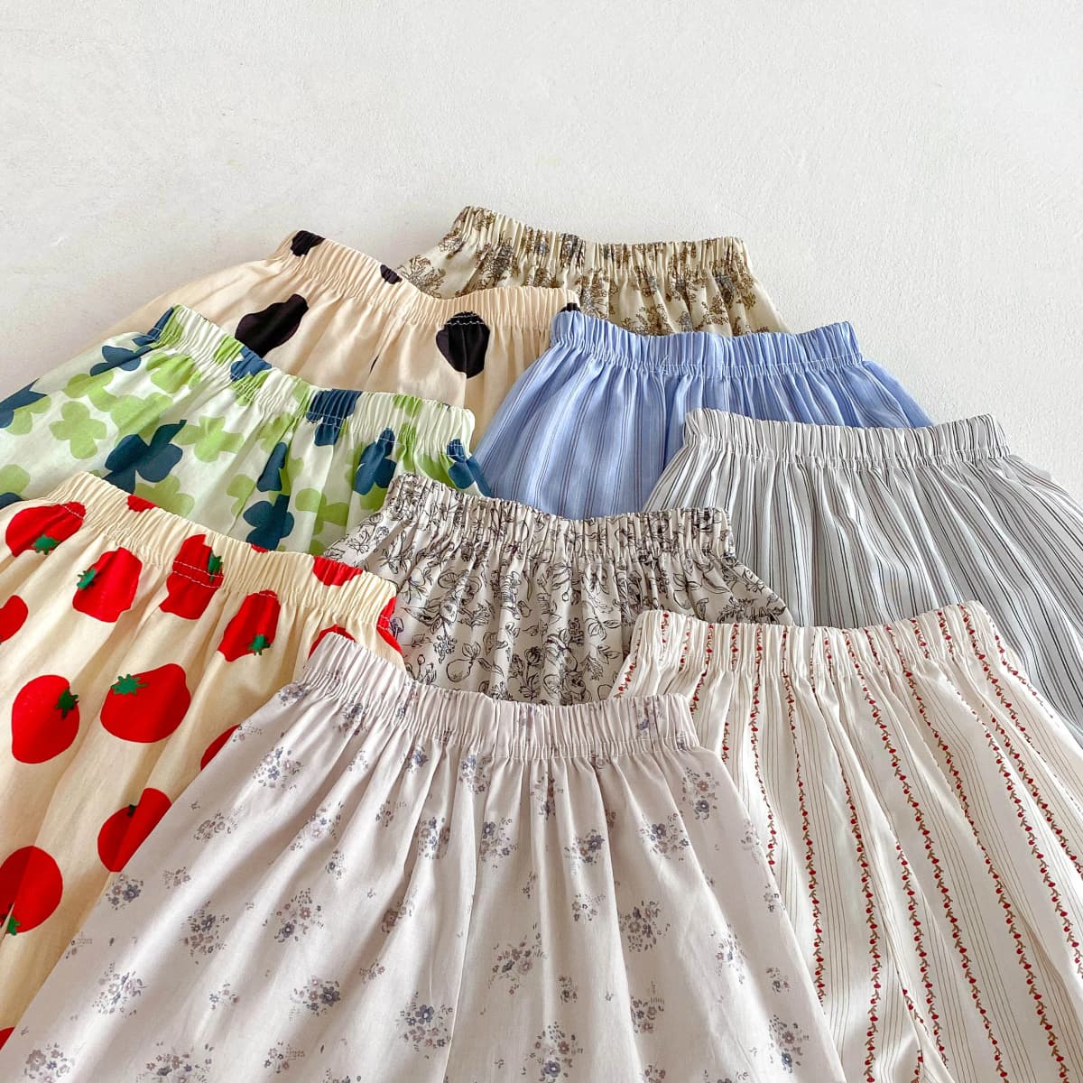 Summer Pants For Boys Girls Loose Casual Pants Full Print Trousers Child Casual Fashion Bloomers Outer Wear All-match Pants