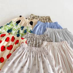Summer Pants For Boys Girls Loose Casual Pants Full Print Trousers Child Casual Fashion Bloomers Outer Wear All-match Pants