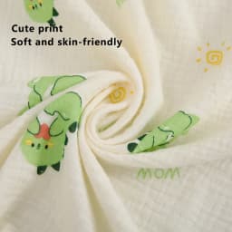 Baby Nursing Cover, Arched Neckline,Soft & Breathable 100% Cotton,Mother's Nursing Apron,Multi-useStroller Cover