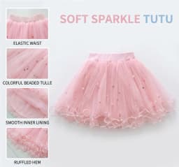 Baby Girls Tutu Fluffy Skirt Toddler Princess Ballet Dance Tulle Mesh Skirt Kids Cake Skirt Cute Girls Clothes Pettiskirt Skirt