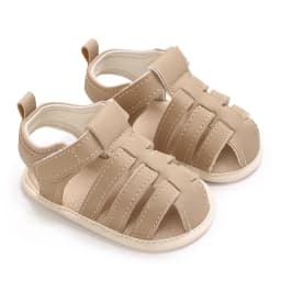 Infant Pre-Walker Shoes 0-1Year Baby Boys Casual Sandals Solid Color Breathable Comfort Spring Daily Walking Shoes