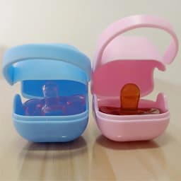 Baby PP Plastic Pacifier Box Will Carry Pacifier Box Small Food Zero Pacifier Box Maternal and Infant Products