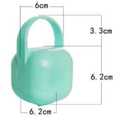 Baby PP Plastic Pacifier Box Will Carry Pacifier Box Small Food Zero Pacifier Box Maternal and Infant Products