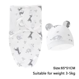  New High Elasticity Baby Surrender Style Shock-absorbing Newborn Swaddle Cloth Kick Resistant Baby Swaddles