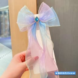 Children's Hairbands, Girls' rainbow Bows, Braided Hair Clips, Headwear, Princess Ponytails, Ribbons, Hairpins