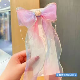 Children's Hairbands, Girls' rainbow Bows, Braided Hair Clips, Headwear, Princess Ponytails, Ribbons, Hairpins