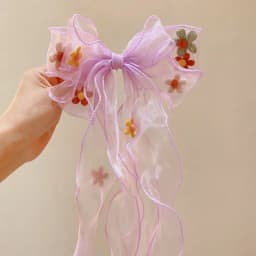 Children's Hairbands, Girls' rainbow Bows, Braided Hair Clips, Headwear, Princess Ponytails, Ribbons, Hairpins