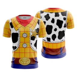 Toy Story 3D Printed Cartoon T Shirt Woody Jessie Cosplay Style Summer Casual Short Sleeve Tops Kids Parent Child Matching
