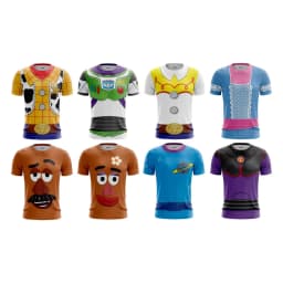 Toy Story 3D Printed Cartoon T Shirt Woody Jessie Cosplay Style Summer Casual Short Sleeve Tops Kids Parent Child Matching