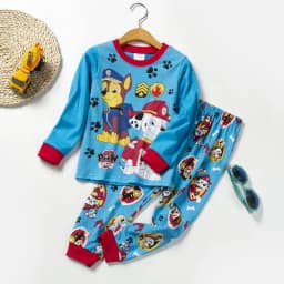 Kids PAW Patrol Spring Autumn Long Sleeve Boys Clothing Sets Children's Pajamas Girls Cartoon Sleepwear Set Home Clothes 2pcs