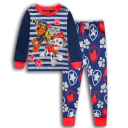 Kids PAW Patrol Spring Autumn Long Sleeve Boys Clothing Sets Children's Pajamas Girls Cartoon Sleepwear Set Home Clothes 2pcs