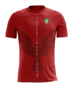 26-27 Amed SK Home and Away T-Shirt with 3D Digital Print, Comfortable and Breathable Sports Casual Top