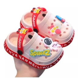 Shoes Children's Cartoon Baby Soft-Soled Sandals – Ultra-Light Anti-Slip Infant Closed-Toe Sandals for Boys & Girls Beach