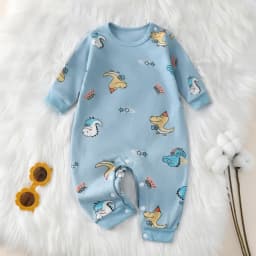 Newborn Baby Romper Autumn New 100% Cotton Girl Boy 0-18M Cute Spring Long Sleeve Soft Infant Clothes