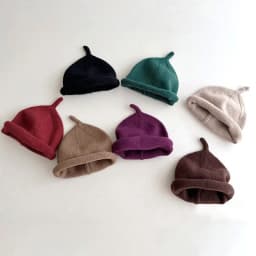 Kids Winter Hats for Newborn Boys Crochet Bonnet Toddler Girl Cap Children Baby Photography Props Boy Accessories Warm Stuffs