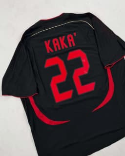 KAKA 22 Retro Football Soccer Jersey for Men Women Summer Short Sleeve Sport Tee Y2K Loose Oversized Streetwear Collection Tops