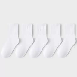 Lawadka 5Pairs/set Boys Girls Socks For Kids White Black Gray Cotton Children's Socks Student Sport Autumn New Sock 2 to 11Years