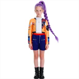 Girl clothing Sets Children Cartoon Cosplay Suits Kids K-Pop Stage Performance 2Pcs Girls Movie Role-playing Costume Outfits