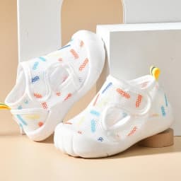 New Toddler Baby Sandals Breathable Air Mesh Cute Shoes 1-4 Years Anti-slip Soft Sole First Walkers Infant Lightweight Summer