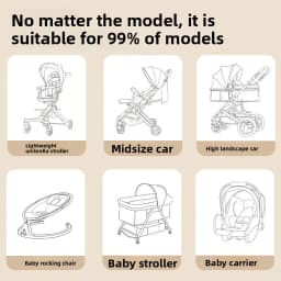 Baby Stroller Accessories Mosquito Net Stroller Mosquito Cover Children Kids Ventilate Mesh Cart Insect Netting Outside Items