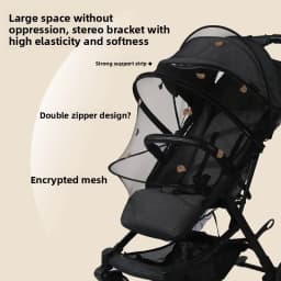 Baby Stroller Accessories Mosquito Net Stroller Mosquito Cover Children Kids Ventilate Mesh Cart Insect Netting Outside Items
