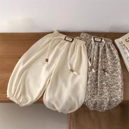 Simple Children's Pants Summer Clothing Thin Loose Kids Anti-mosquito Pants Baby Girls Bloomers Casual Trousers