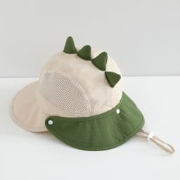 Cartoon Sunshade Baby Beach Hat Cute Bear Rabbit Ears Boys Girls Sun Visor Cap Summer Outdoor Breathable Mesh Panama Hats