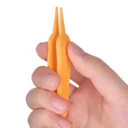 Tweezers Cleaning Forceps Baby Plastic Tweezers Nose Cleaner Tool Toddler Nasal Cavity Care Supplies Baby Essentials Kids Safety