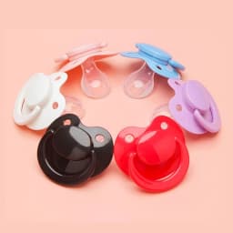 Adult Pacifier Silicone Dummy Nipple Chewing Toy Soother Pacifiers for Autisms High Pressure Work and Restless Nights A2UB