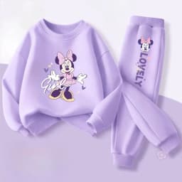 Spring Autumn New Style Children's Clothing Sets Baby Girls O Neck Sweatshirt Pants Two Piece Set Kids Breathable Thin Tracksuit