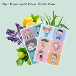 120/240PCS Baby Mosquito Repellent Stickers Plant Mosquito Repellent Patch Children's Waterproof Bandage Cute Bandage