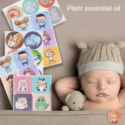120/240PCS Baby Mosquito Repellent Stickers Plant Mosquito Repellent Patch Children's Waterproof Bandage Cute Bandage