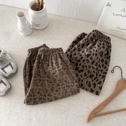 Fashion Casual Floral Pants Children's Spring Autumn Wear Simple Versatile Trousers Toddler New Style Thin Loose Leopard Pants
