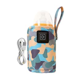 USB Milk Water Warmer Travel Stroller Insulated Bag Baby Nursing Bottle Heater Safe Kids Supplies for Outdoor Winter