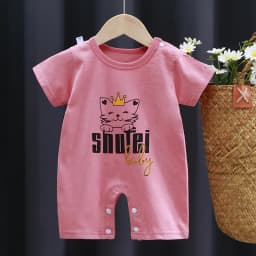 Summer Romper Baby Girls Clothes Cotton Short Sleeved Jumpsuit Newborn Baby Boy Clothes Bodysuit For Newborns