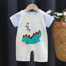 Summer Romper Baby Girls Clothes Cotton Short Sleeved Jumpsuit Newborn Baby Boy Clothes Bodysuit For Newborns