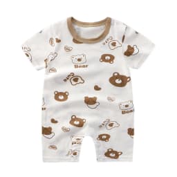 Summer Romper Baby Girls Clothes Cotton Short Sleeved Jumpsuit Newborn Baby Boy Clothes Bodysuit For Newborns