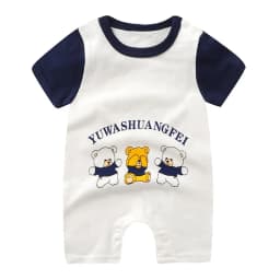 Summer Romper Baby Girls Clothes Cotton Short Sleeved Jumpsuit Newborn Baby Boy Clothes Bodysuit For Newborns