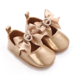 Infant Pre-Walker Shoes 0-1Year Baby Girls Princess Sandals Bowknot Soft Sole Elegant Formal Walking Shoes