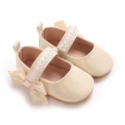 Infant Pre-Walker Shoes 0-1Year Baby Girls Princess Sandals Bowknot Soft Sole Elegant Formal Walking Shoes