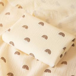 Simple Style Printed Baby Blanket Made of Gauze Material, Newborn Swaddle Blanket, Baby Swaddle Blanket, Gauze Wrap, Bedding, Baby Bath Towel, Infant Products