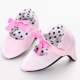 Infant Pre-Walker Shoes 0-18M Baby Girls Princess Bow Shoes Solid Color Fashion Party Walking Footwear