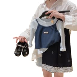 2026 Autumn New Korean Trendy Dopamine Long Sleeve T-shirt and Tank Top Set Color Contrasting Two Piece Set Fashion Top