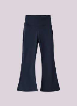 Girls Flared Pants High Waist Yoga Leggings Teenagers Stretch Elastic Waistband Kids Sportswear Trousers Autumn Spring
